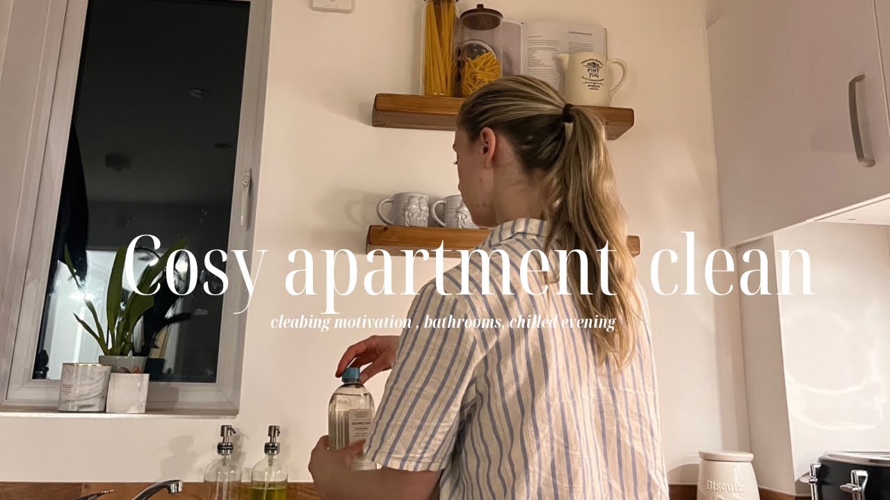 apartment deep clean | calm clean | cleaning motivation | organsie and tidy