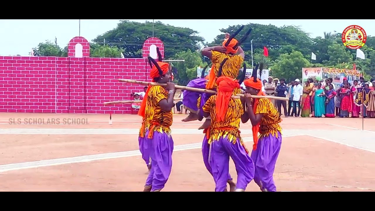 SLS SCHOLARS SCHOOL SURYAPET - 77th Independence Day Dance Performance