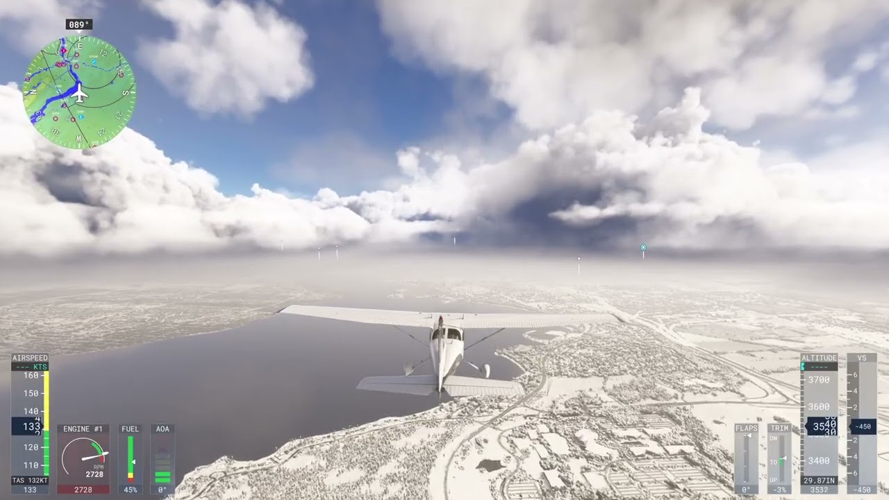 Carp to Rockcliffe in Snow