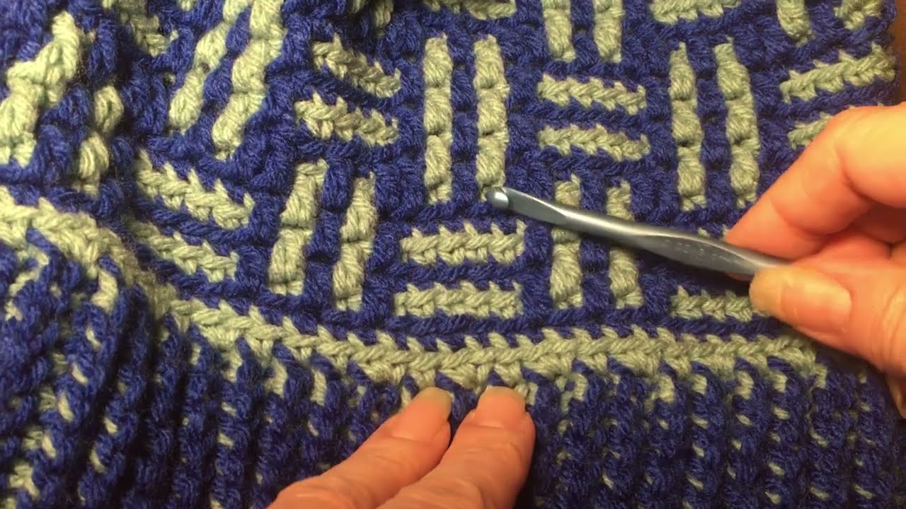 How to ADD  A MISSING DC in Overlay Mosaic Crochet