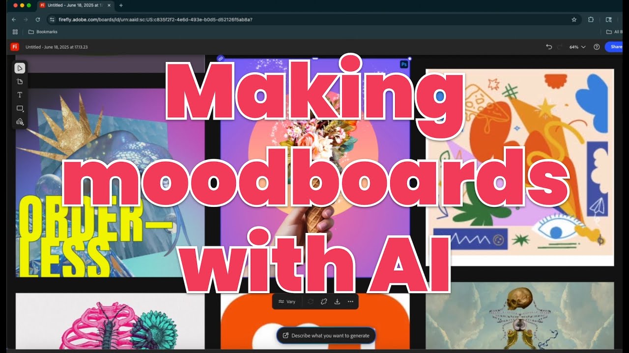 AI In 15 Day 5 – Making Moodboards with AI