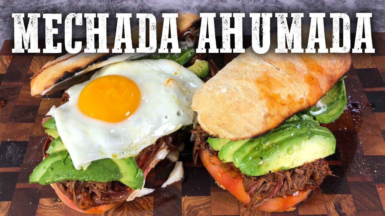 Sándwich de Mechada Ahumada - (Brisket Flat Desmechado) | Slucook