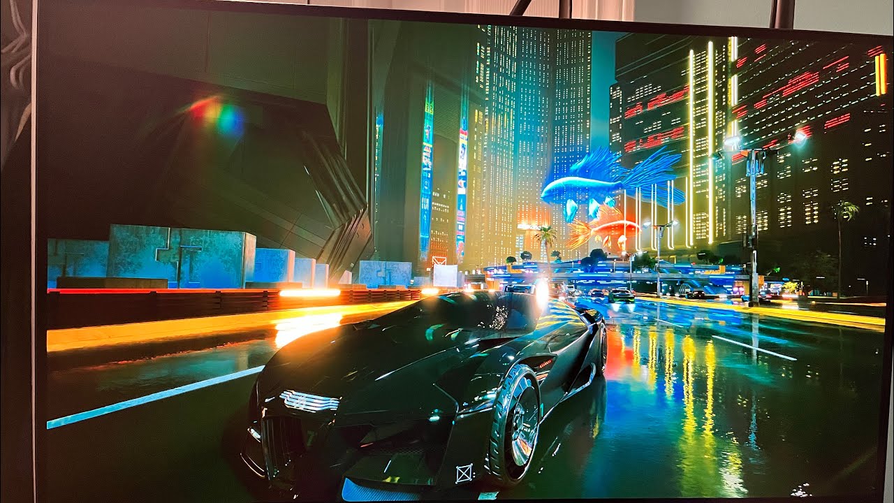 ASUS PG32UCDP WOLED - HDR 400 TRUEBLACK - CYBERPUNK 2077 -RTX 5080-