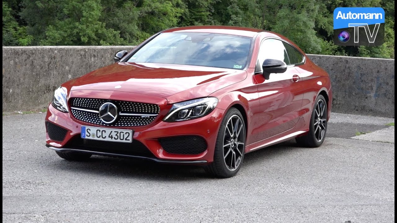 2017 Mercedes-AMG C43 Coupé (367hp) - DRIVE & SOUND (60FPS)