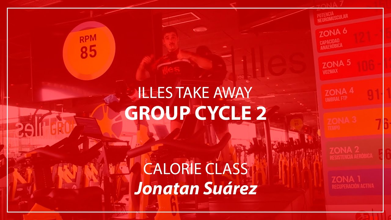 ILLES TAKE AWAY - GROUP CYCLE 2 - JONATAN SUÁREZ - Illes Fitness Club & Spa.