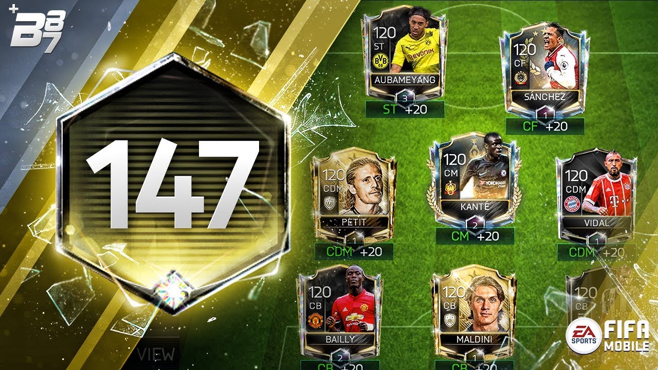 THE BEST TEAMS ON FIFA MOBILE! 147 RATED! | FIFA MOBILE