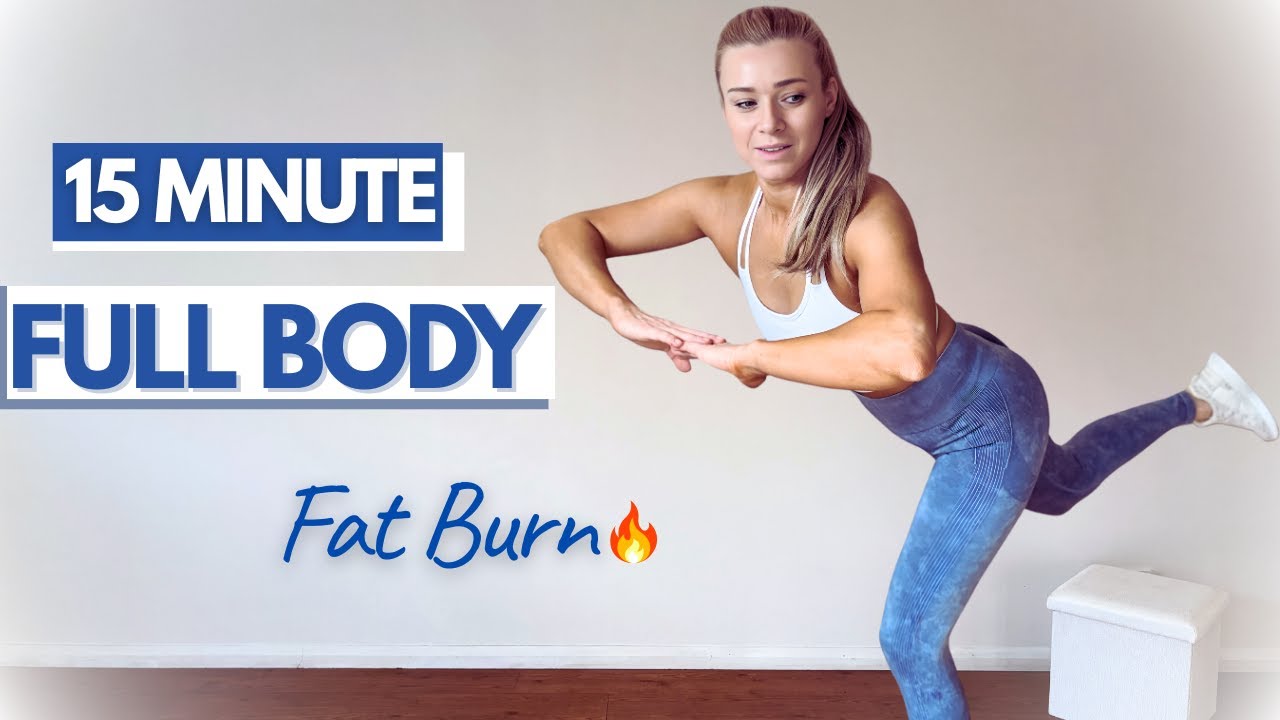 High Intensity 15 Minute HIIT Workout | Full Body, No Equipment, No Repeats