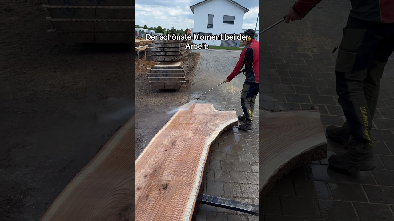 Jedes Mal magisch❤️#woodfornature #Handwerk #Deutschland #woodworking #Holz #arborist