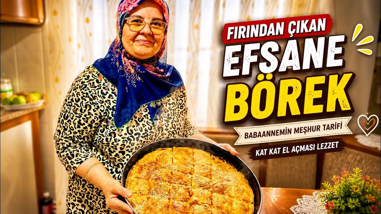 KÜTÜR KÜTÜR AĞIZDA ERİYEN BÖREK TARİFİ #nasılyapılır 