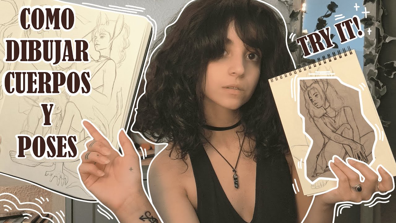 Como dibujar CUERPOS desde CERO 🖊️| Anatomía básica: Consejos de pose y encaje en la figura femenina