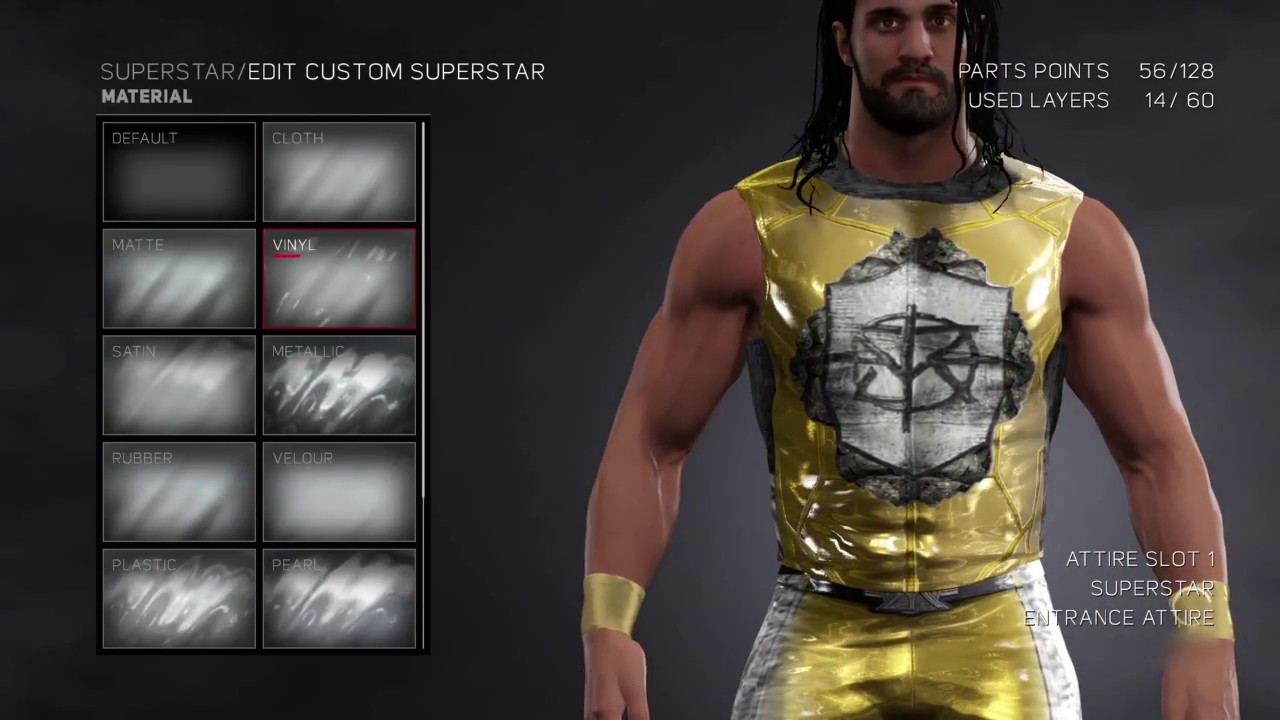 WWE 2K17: How To Make Seth Rollins Wrestlemania 33 Attire!