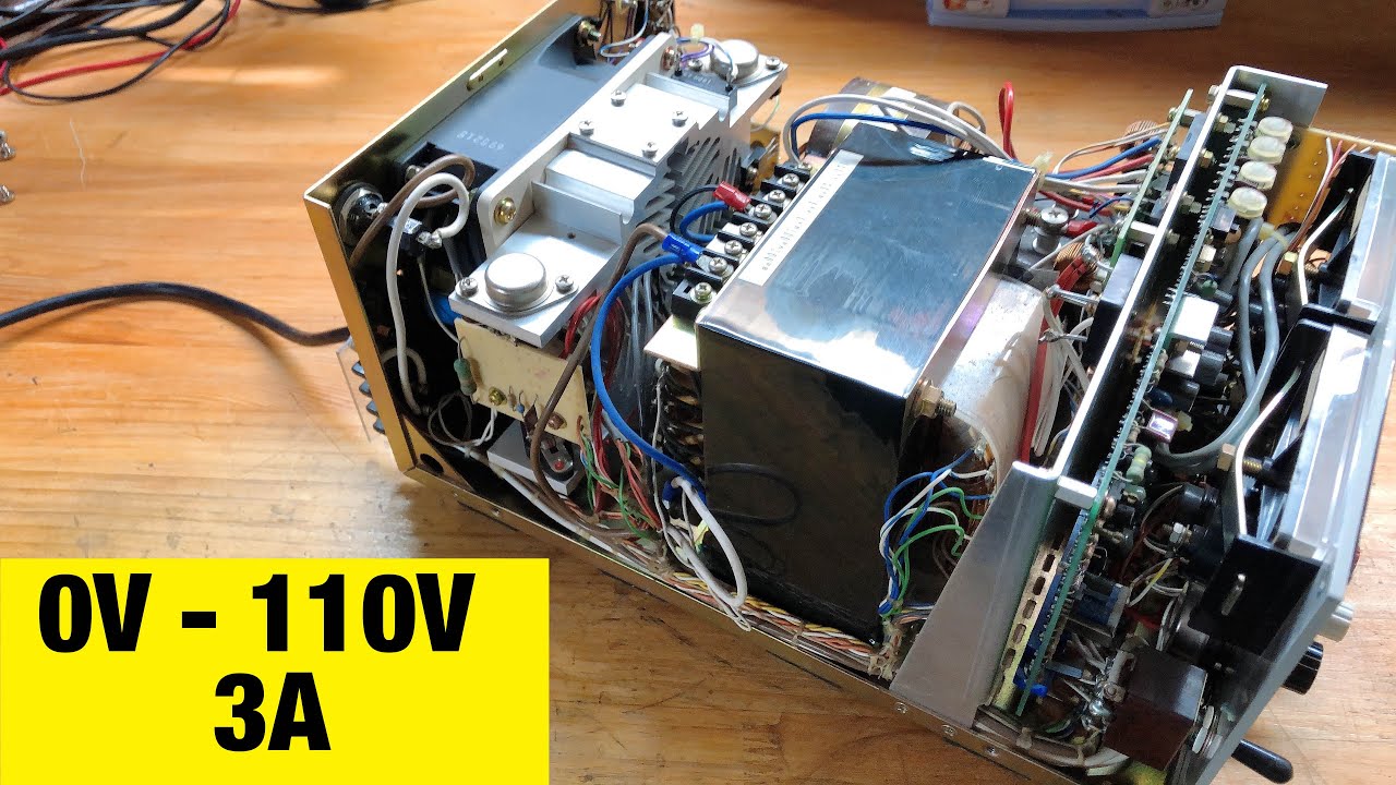 Old lab DC power supply 110V-3A