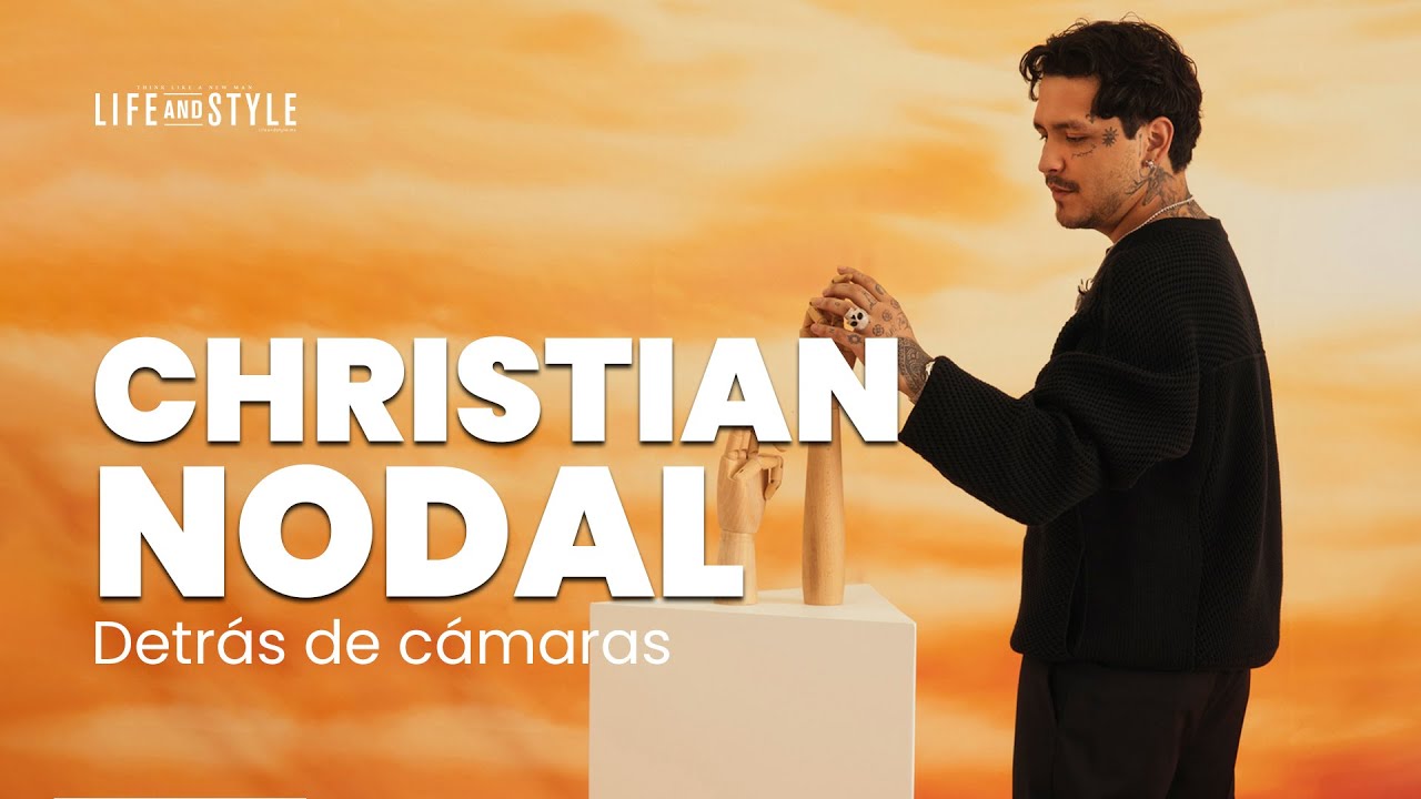 Detr&aacute;s de c&aacute;maras con Christian Nodal | Life and Style