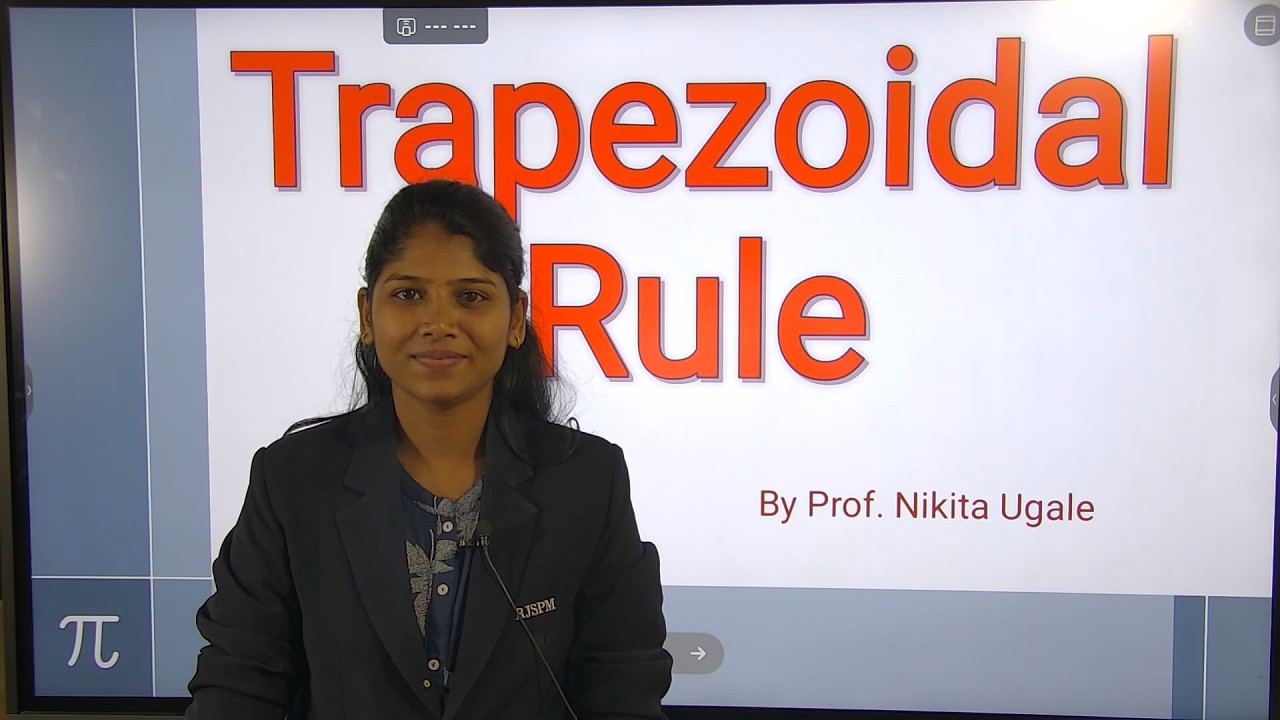 Trapezoidal Rule||Numerical Techniques|| Numerical Integration|| Prof. Nikita Ugale