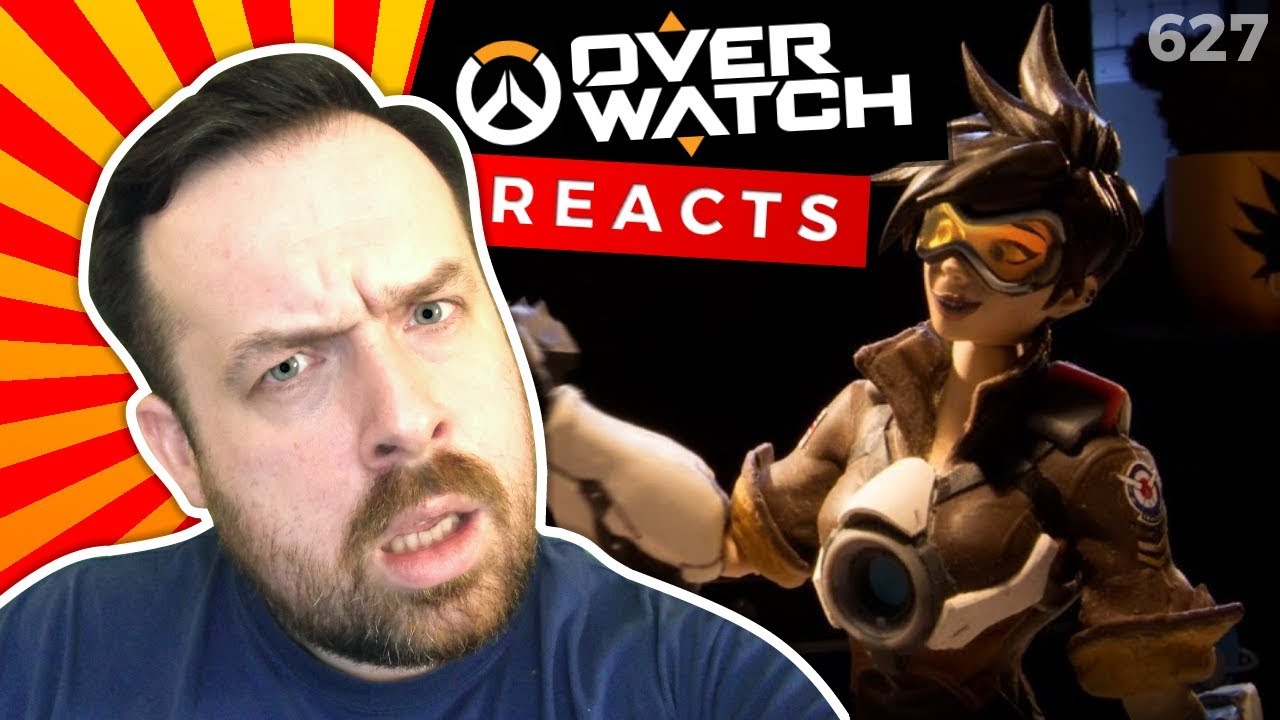 Reaction: Trace & Bake | Overwatch Stop Motion Animation
