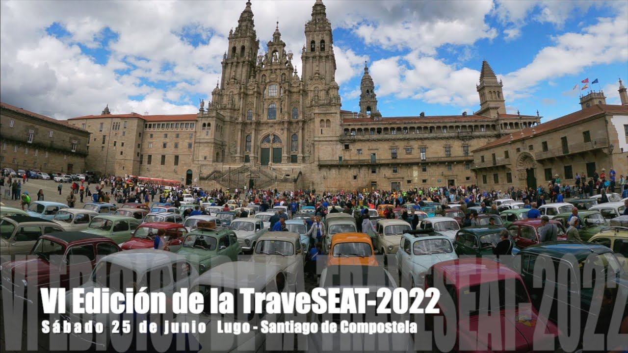 Trave SEAT 2022 llegada a Santiago de Compostela