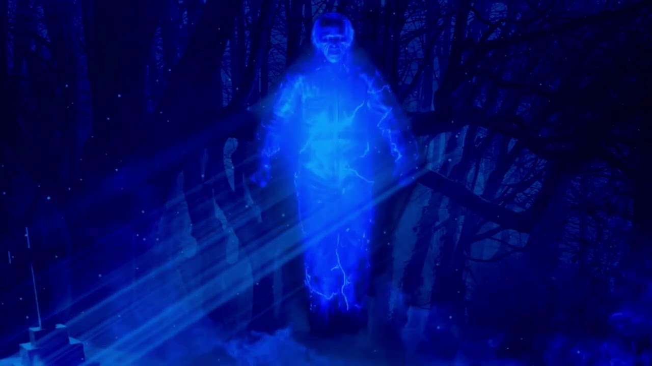 Ghost Halloween Window Projection | Spooky Animated Window Display 2025 👻