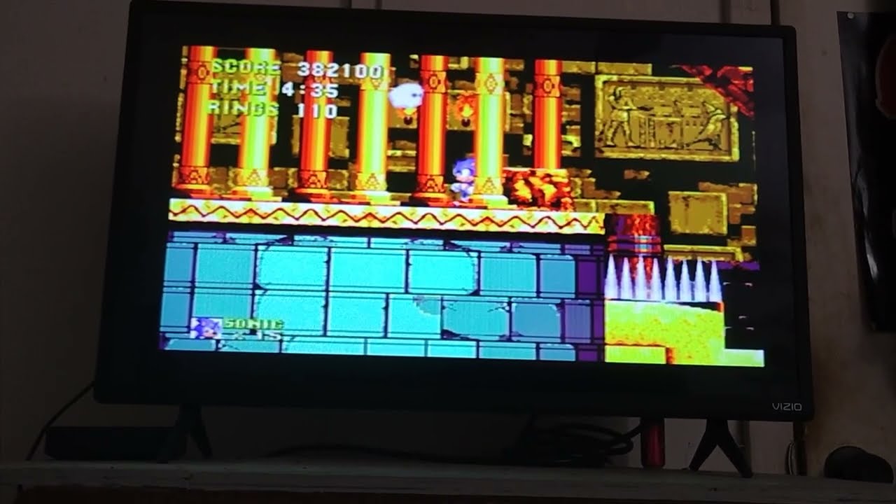 Let's Play Sonic & Knuckles Part 3 - Sandopolis Zone