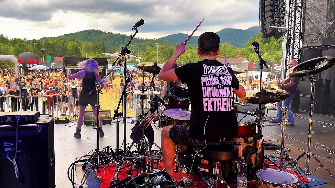 Garbate Aniołki - Bundeswehra - ZEW się budzi Festiwal 2025 - Drum Cam