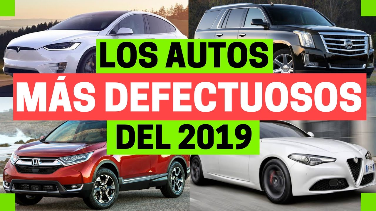 Los AUTOS nuevos más DEFECTUOSOS del 2019 | Motoren Mx
