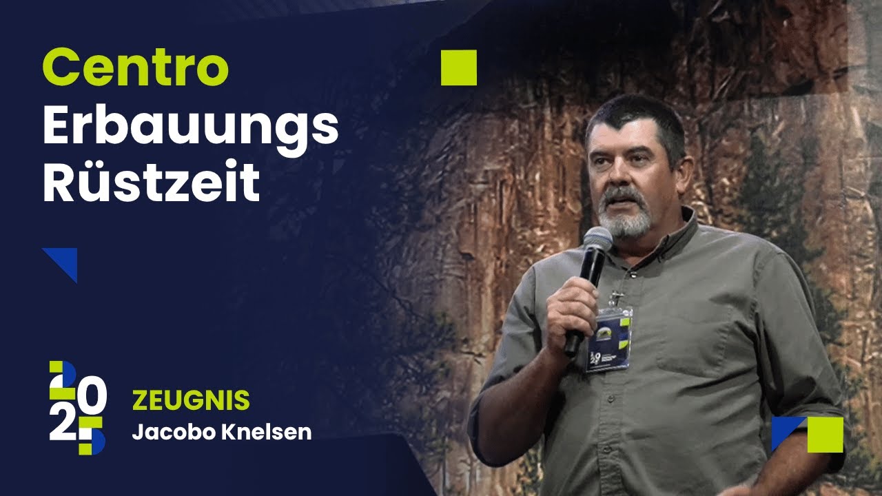 Centro Erbauungs Rüstzeit 2025 Zeugnis - Jacobo Knelsen