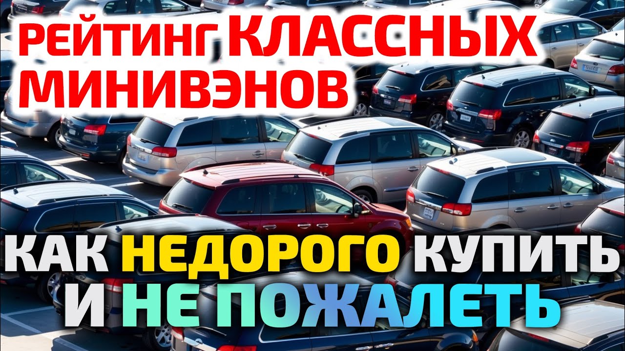 Зачем SUV, если есть ЭТО? ЛУЧШИЕ МИНИВЭНЫ для большой семьи