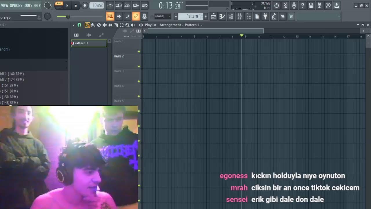 jeffredd baskın atıp beat yapıyor (çok fena yayın) 14.10.2022