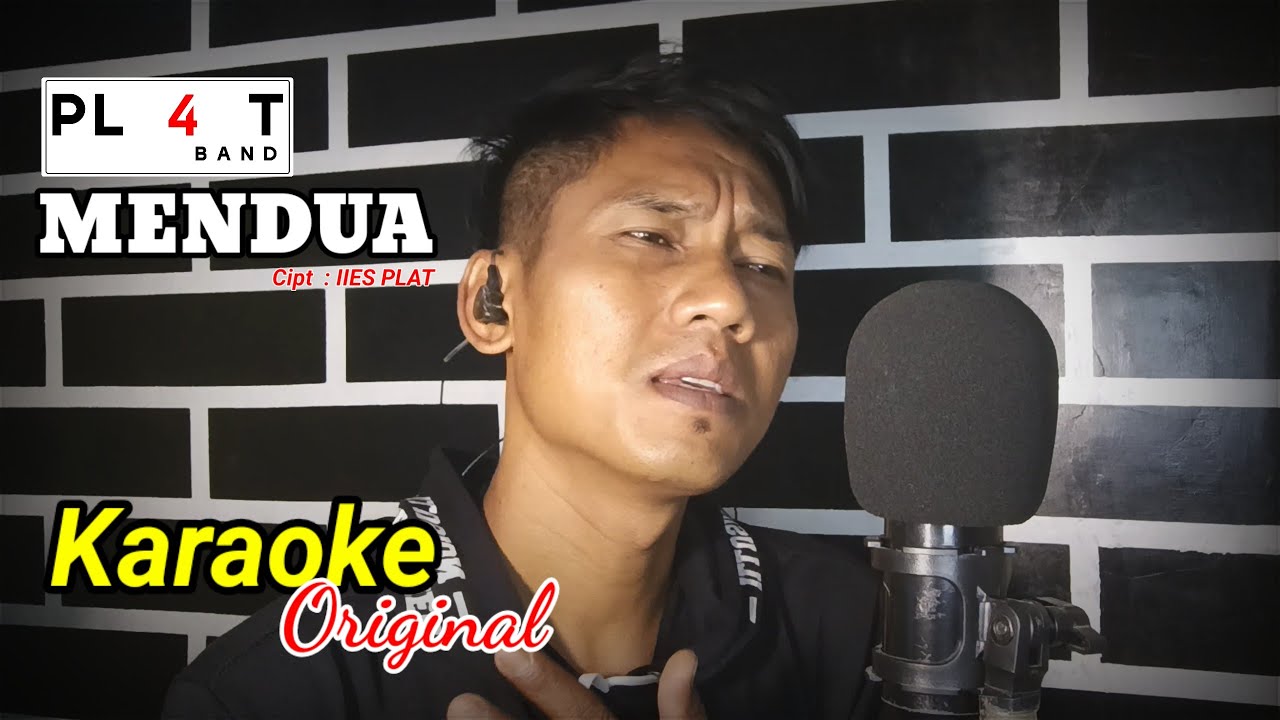 MENDUA (Karaoke) PLAT BAND #iiesplatchannel #platband #karaoke #mendua #original