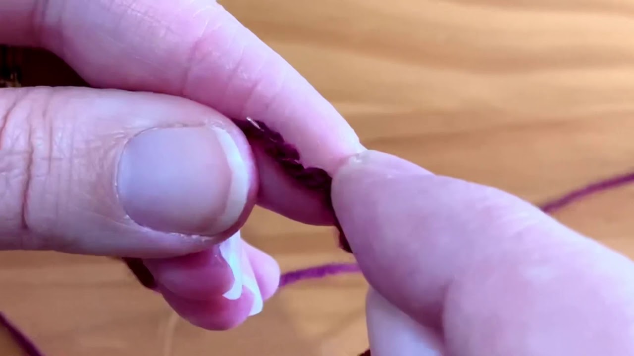 How to work a Russian join on fine yarn - my own method