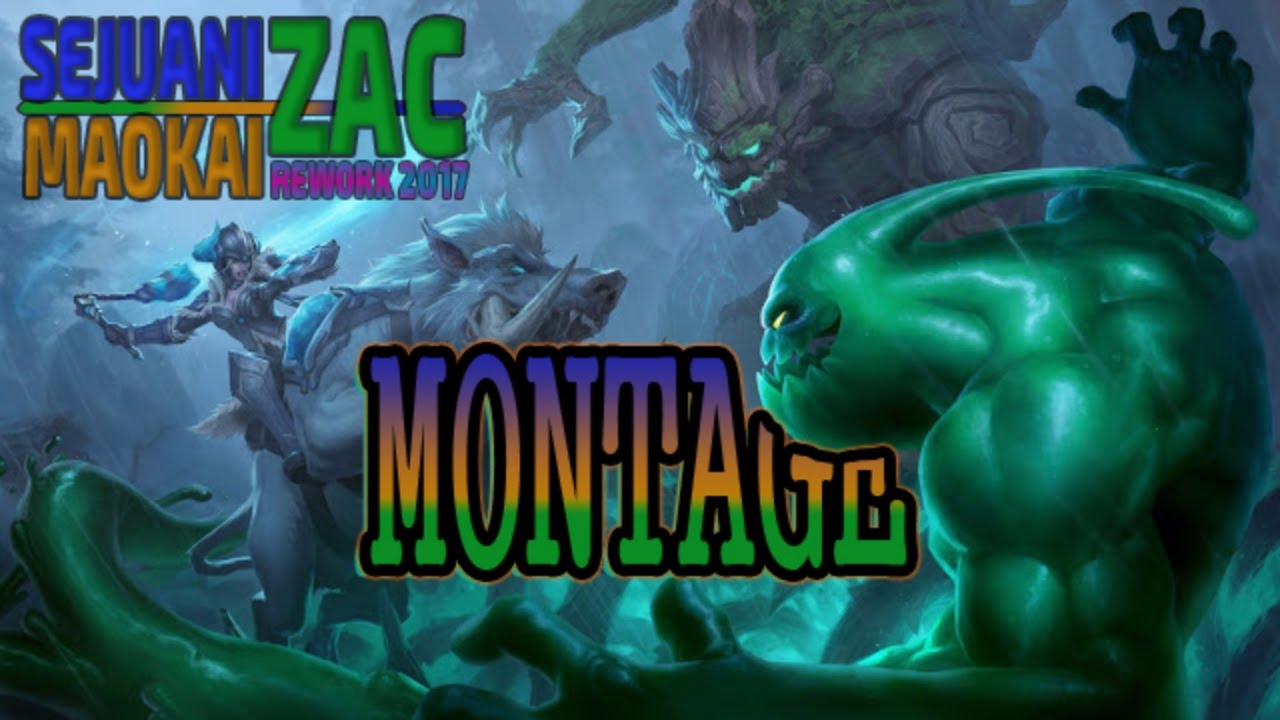 [Rework] Maokai, Zac & Sejuani PBE Montage | Mid Season Tank Update 2017