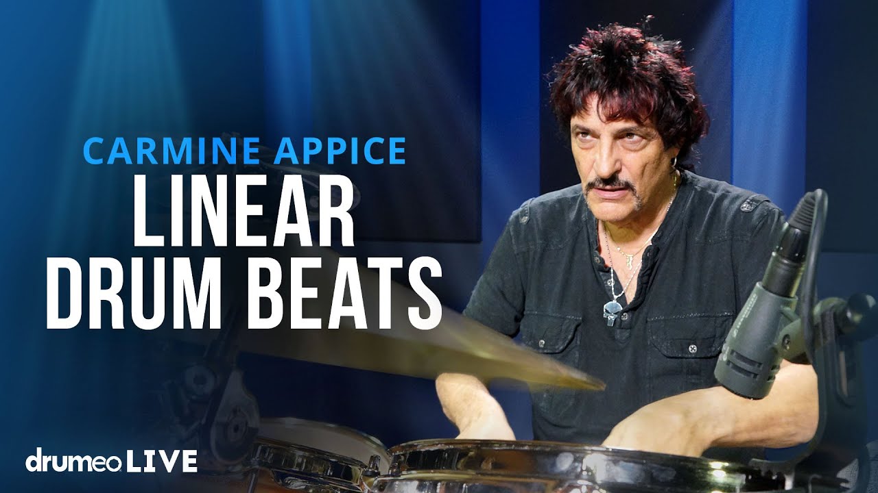 Linear Drum Beats | Carmine Appice