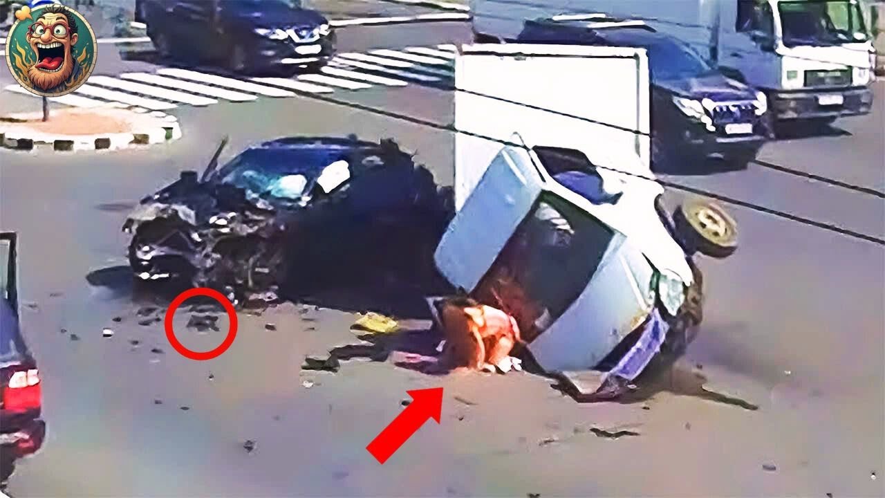 158 Accidentes de Coche Impactantes en 2025: &iexcl;Imprudencias Al Volante Capturadas en C&aacute;mara! 🚗💥