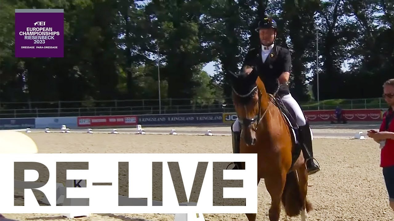 RE-LIVE | Freestyle Grade V - FEI Para Dressage European Championships 2023