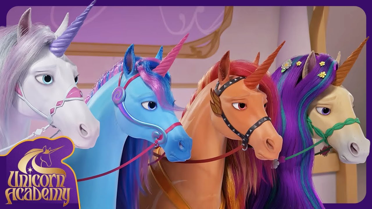 Unicorn Academy Compilation 🦄 | Unicorns with NO Magic?! | Kids Movies