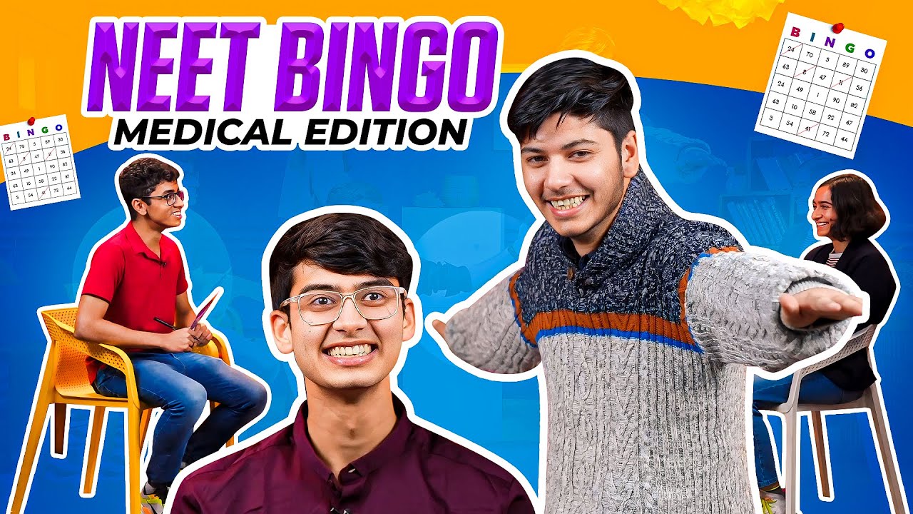 Who Will Win The NEET Bingo Medical Edition? ft. Haziq, Vaidehi, Dhruv & Shriniket