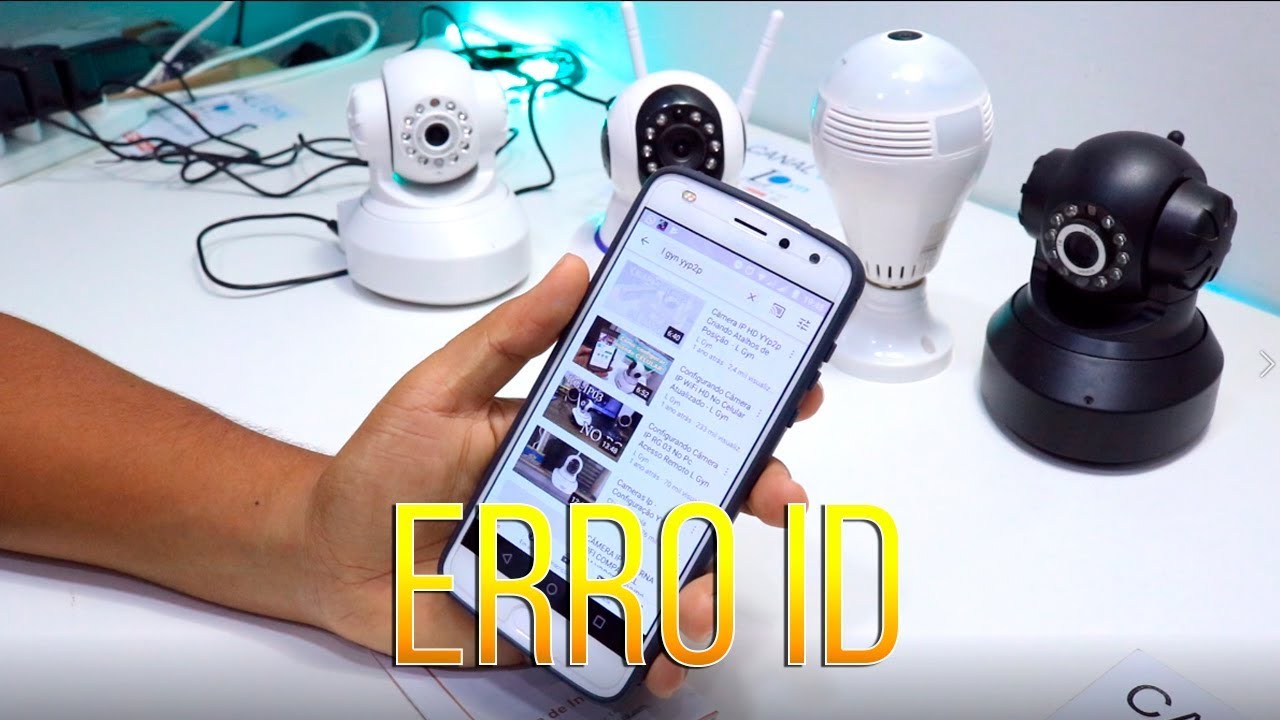 NÃO CONSIGO CONFIGURAR MINHA CÂMERA IP WIFI