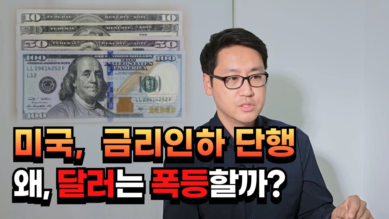 미국 금리인하해도 환율 상승, 금리인상시에 환율 폭등, 달러를 사야하는 이유