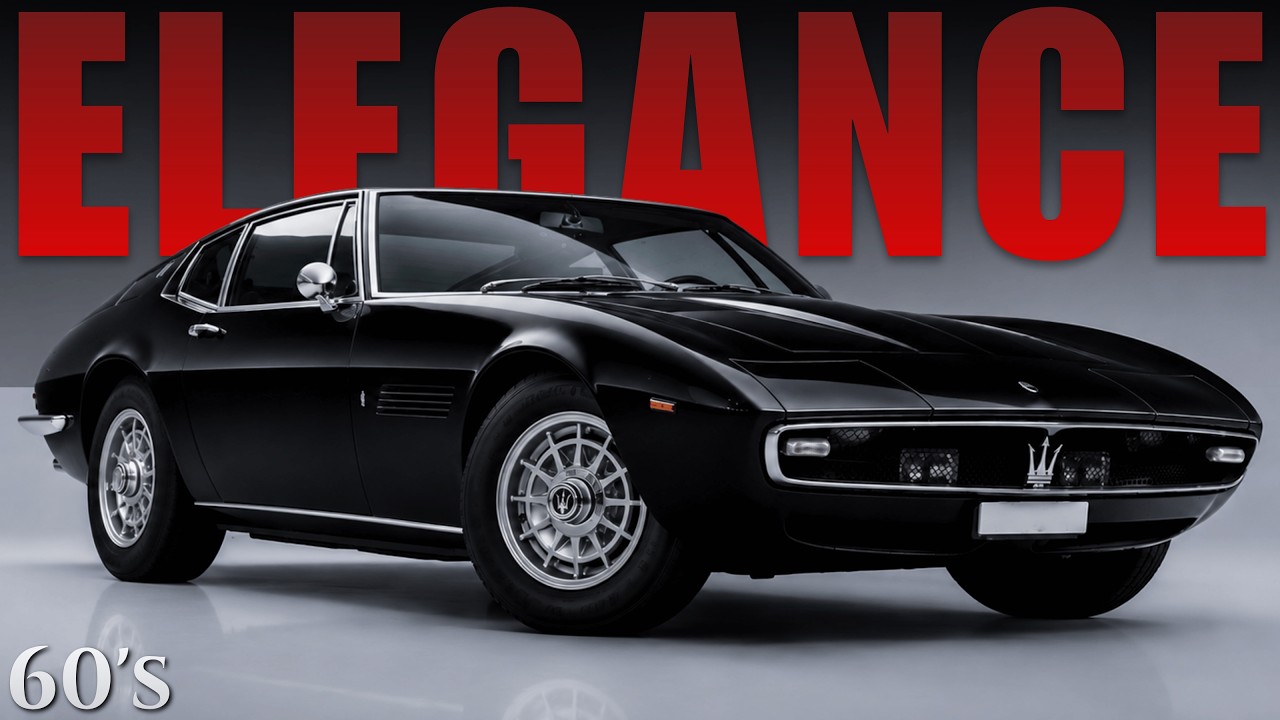 The 10 MOST BEAUTIFUL European Cars of the 60's: Pure Elegance and Timeless Nostalgia