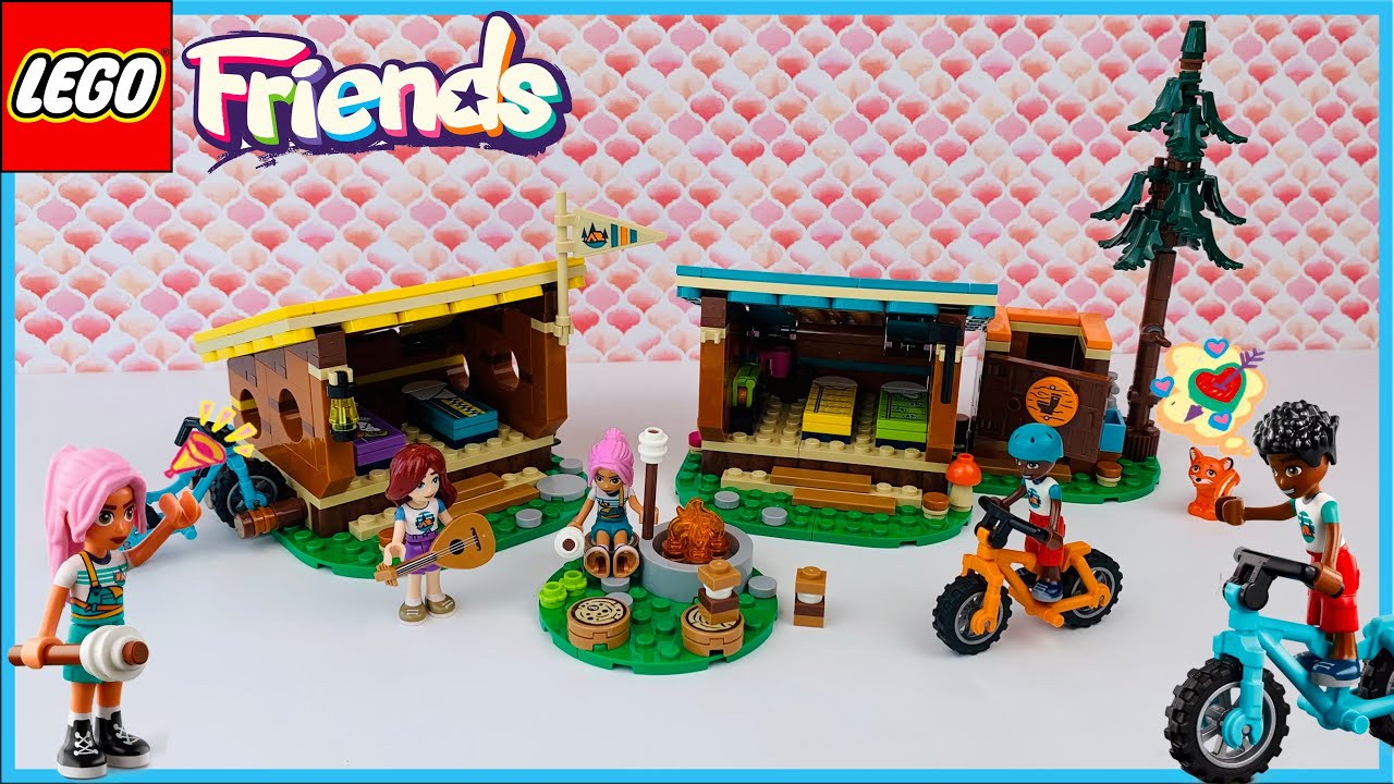 LEGO Friends - Gem&uuml;tliche H&uuml;tten im Abenteuercamp - Adventure Camp Cozy Cabins - 42624