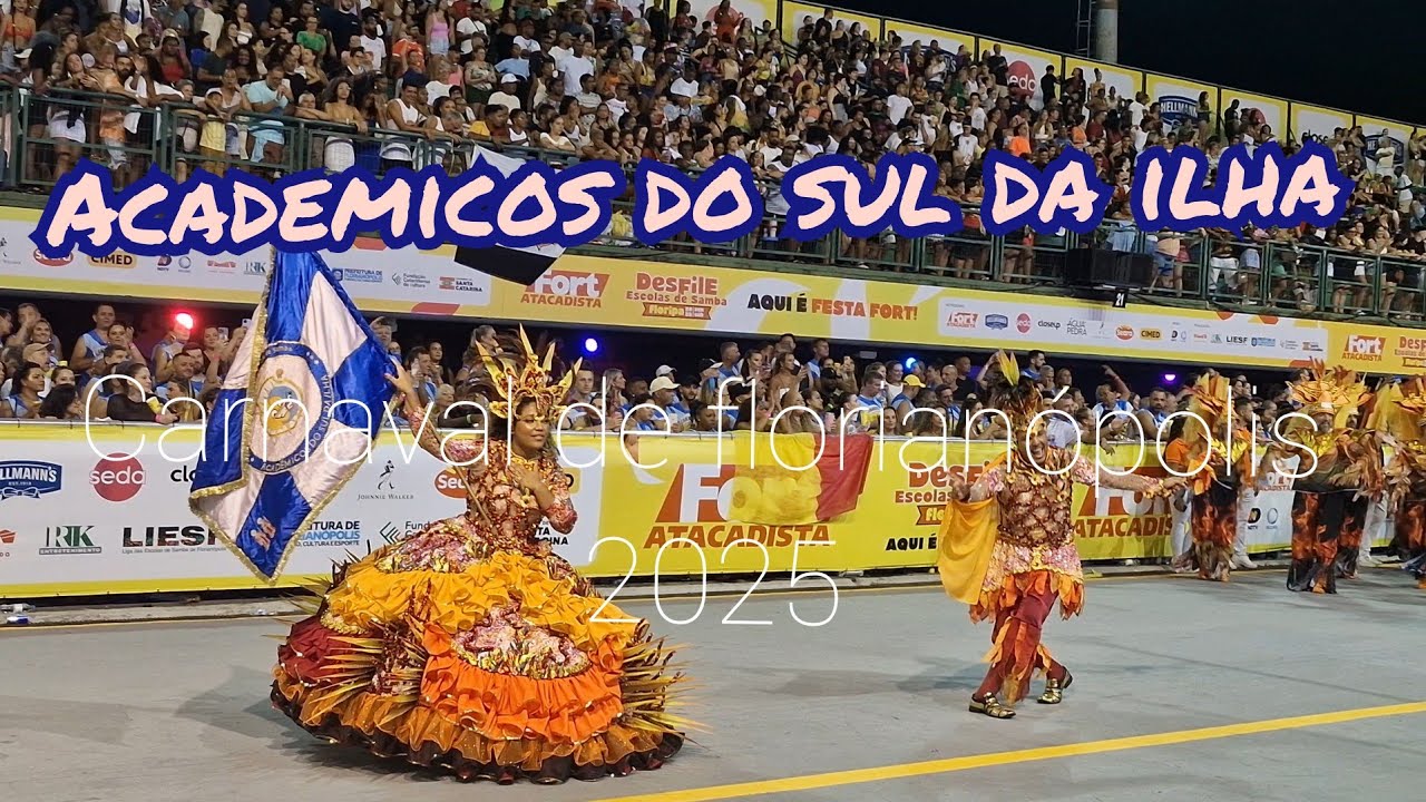 Academicos do sul da ilha na passarela nego quirido 2025