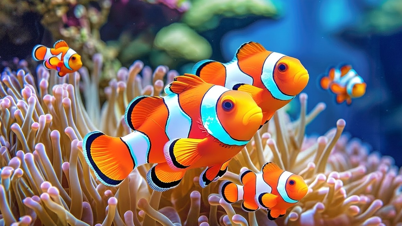The Best 4K Aquarium - Dive Into The Mesmerizing Underwater Realm, Sea Jellyfish, Coral Reefs . #7