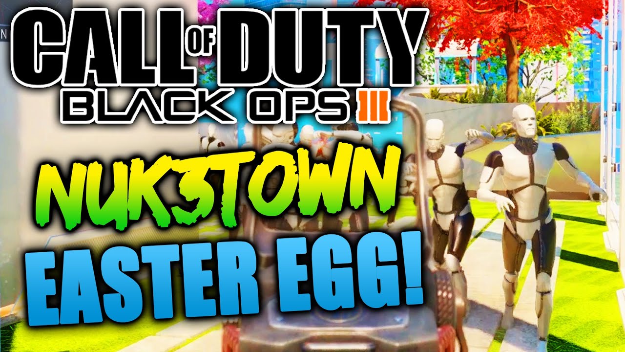 BLACK OPS 3 NUK3TOWN EASTER EGG ROBOT MANNEQUIN ZOMBIES COD BO3 NUKETOWN 3 EASTER EGG