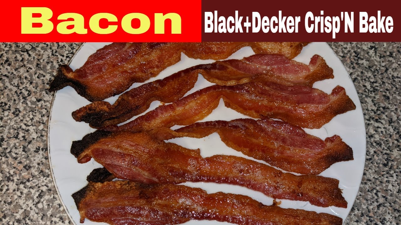 Bacon, Air Fryer Oven Recipe