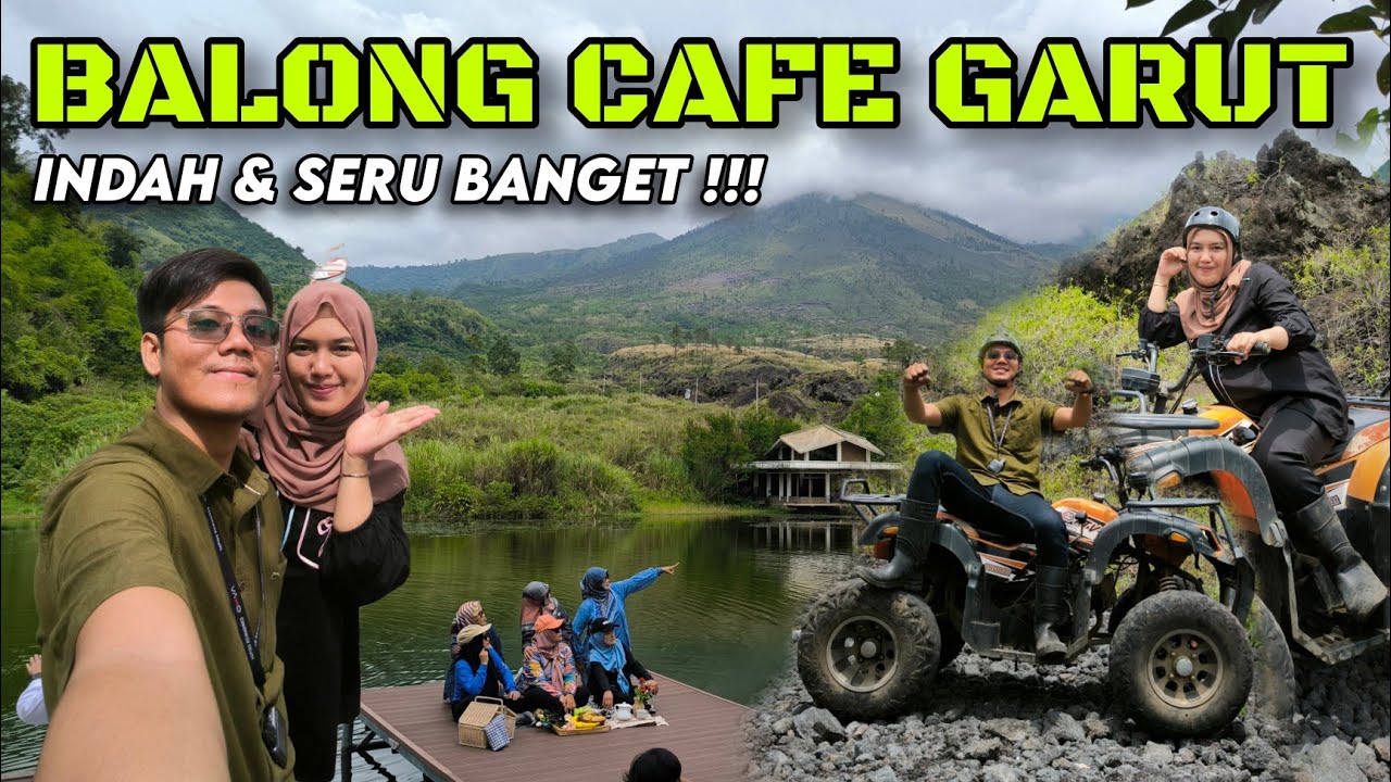 BALONG CAFE GARUT | Makan dan Main ATV Seru Pisan