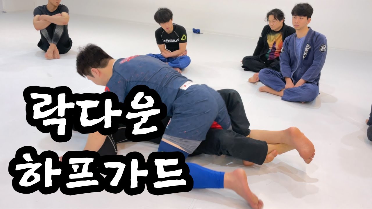 락다운 하프가드의 공격과 방어 '이렇게' 해보세요.