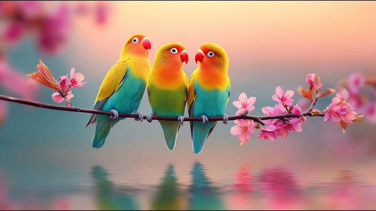Relaxing Piano & Bird Sounds | Soft Natural Escape for Calm Focus & Balance