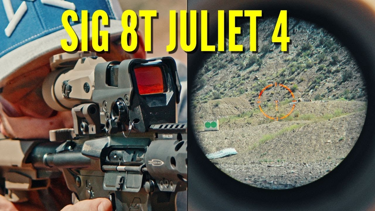 Обзор Sig Sauer Romeo 8T Juliet 4X Magnifier — американский танк среди оптических прицелов