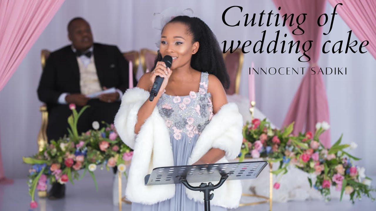 Cutting of a wedding cake and Candle light Sharing | Wedding celebration in Venda