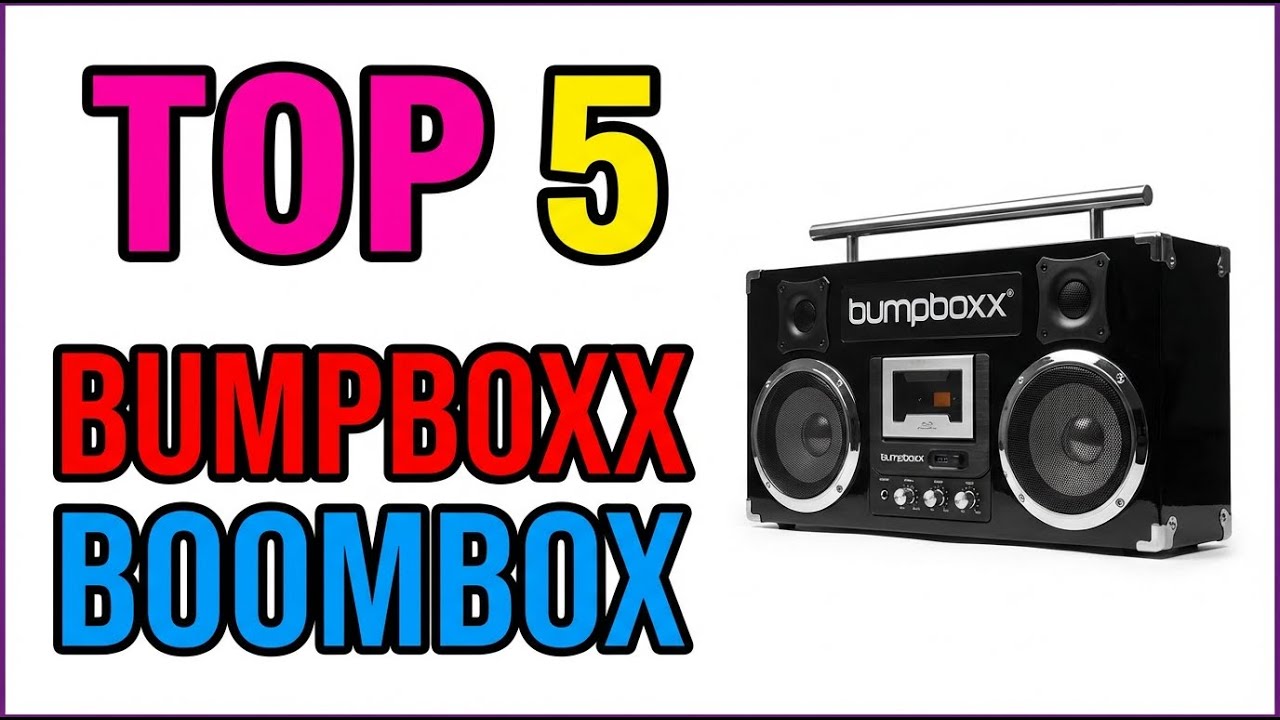 TOP 5 Best Bumpboxx Boombox 2026 | The Winner Will Shock You!
