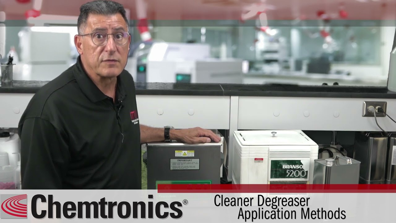 Cleaner Degreaser Application Methods